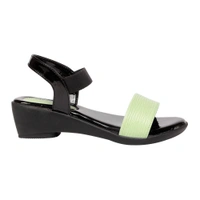 Stepee Flat Sandal 6 Pair Set - Sea green
