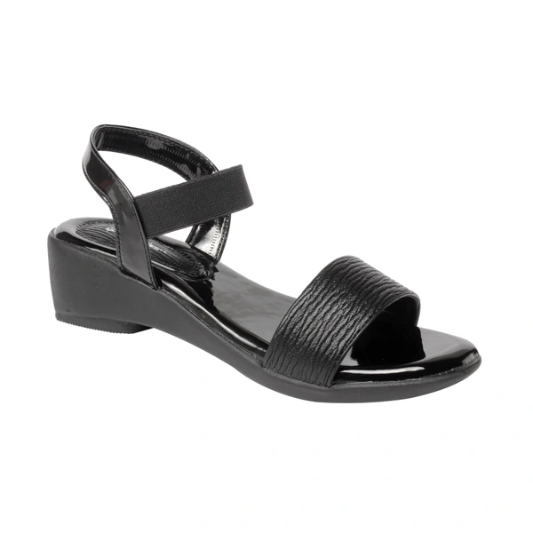 Stepee Sandals 6 Pair Set - Black