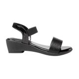Stepee Sandals 6 Pair Set - Black