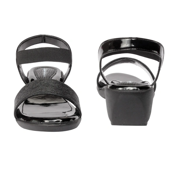 Stepee Sandals 6 Pair Set - Black