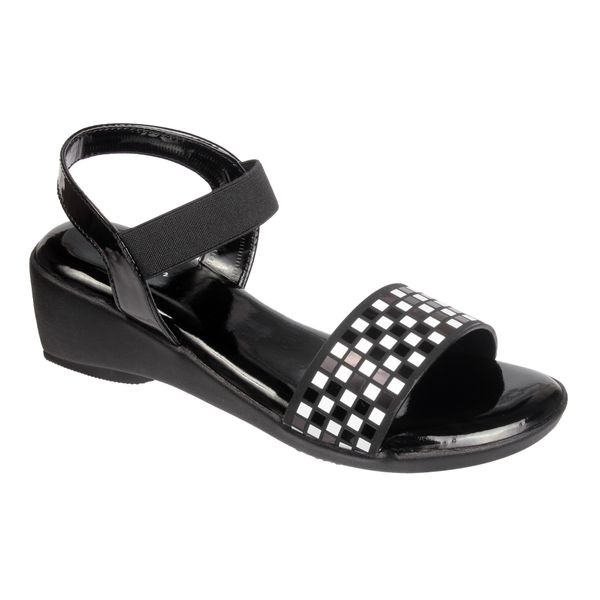 Stepee Flat sandal 6 pair set - Black