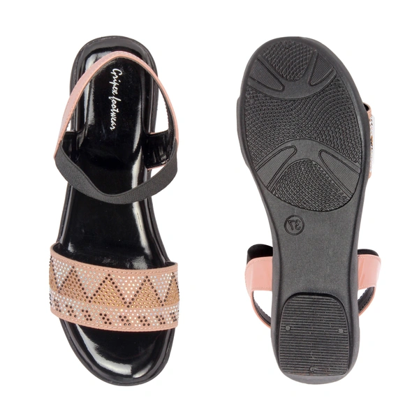 Stepee Flat sandal 6 pair set - Peach