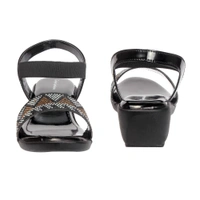 Stepee Flat sandal 6 pair set - Black