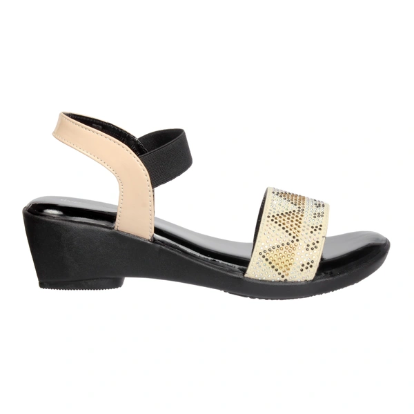 Stepee Flat sandal 6 pair set - Cream
