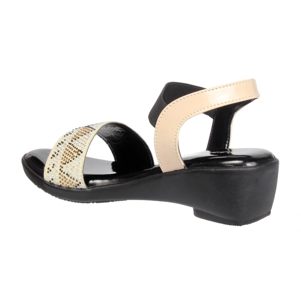 Stepee Flat sandal 6 pair set - Cream