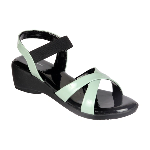 Stepee Flat sandal 6 pair set - Sea green