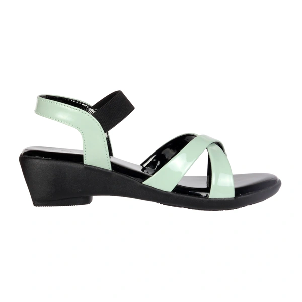 Stepee Flat sandal 6 pair set - Sea green