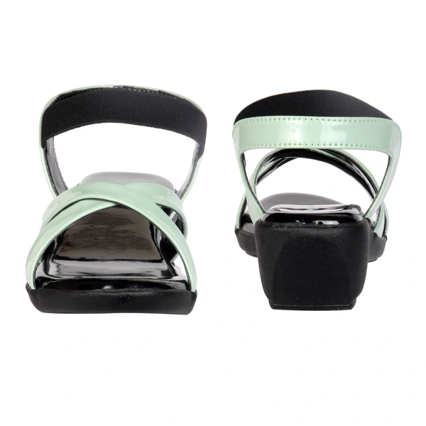 Stepee Flat sandal 6 pair set - Sea green