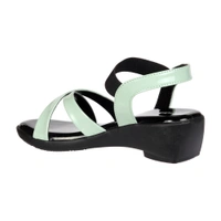 Stepee Flat sandal 6 pair set - Sea green
