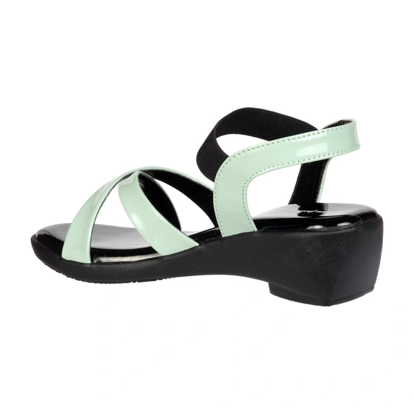 Stepee Flat sandal 6 pair set - Sea green