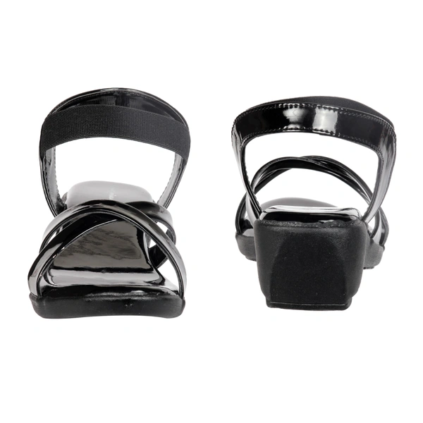 Stepee Flat sandal 6 pair set - Black