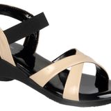 Stepee Flat sandal 6 pair set - Cream