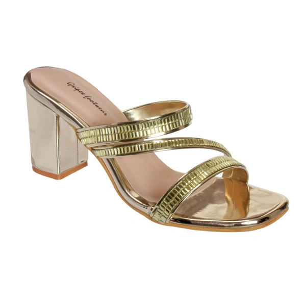 Stepee Heel Slipper 6 Pair Set - Golden