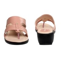 Stepee women Comfort Slipper -6 Pair Set - Peach
