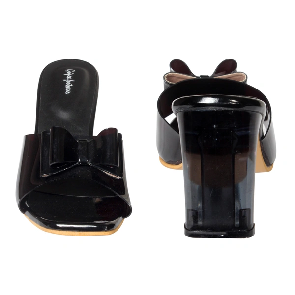 Stepee Heel slipper -6pair set - Black