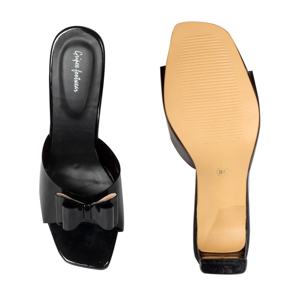 Stepee Heel slipper -6pair set - Black