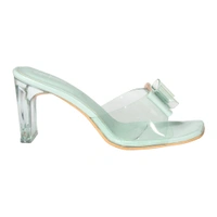 Stepee Heel slipper -6pair set - Sea green