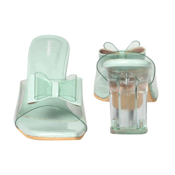 Stepee Heel slipper -6pair set - Sea green