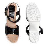 Stepee Heel Sandal 6 Pair Set - Cod Gray