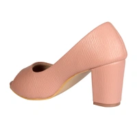 Stepee Heel Belly-6 Pair Set - Peach