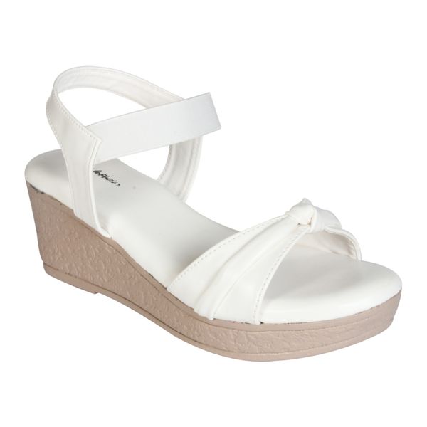 Stepee Heel Sandal 6 Pair Set - White