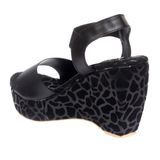 Stepee Heel Sandal 6 Pair Set - Black