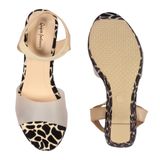 Stepee Heel Sandal 6 Pair Set - Cream