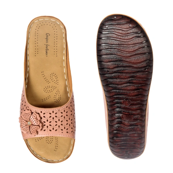 Stepee Doctor slipper -6pair set - Peach