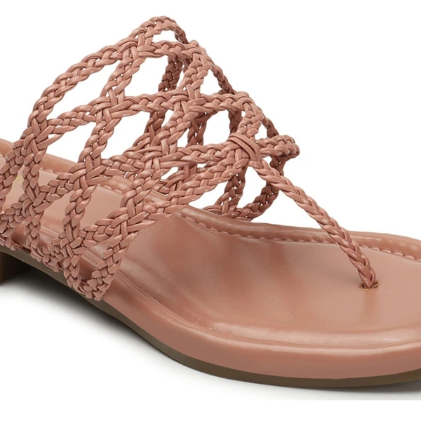 Hand bunai slippers for women - Pink