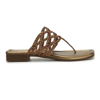 Hand bunai slippers for women - Copper