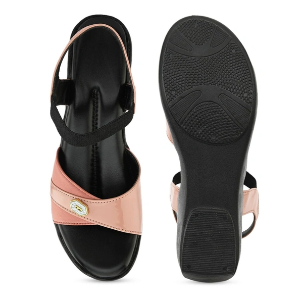 Extra comfort sandals for daily wear for women - Pink