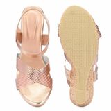Platform heel partywear Tpu upper sandals for women - Sultan