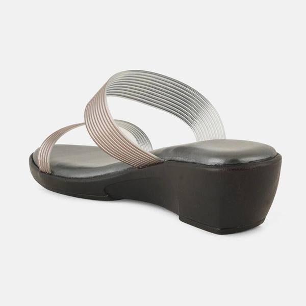 Soft padding casual slippers with extra comfort for women - Grey