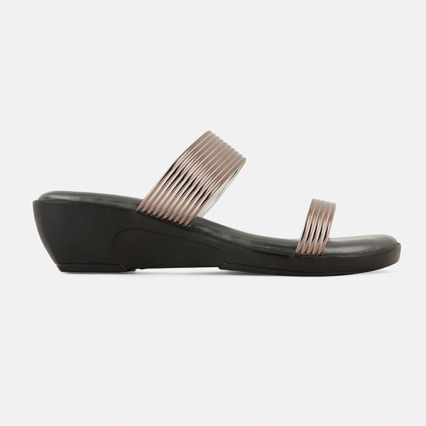 Soft padding casual slippers with extra comfort for women - Grey