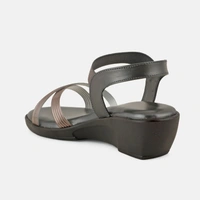 Soft Padding Casual Sandal With Extra Comfort For Women - Grey