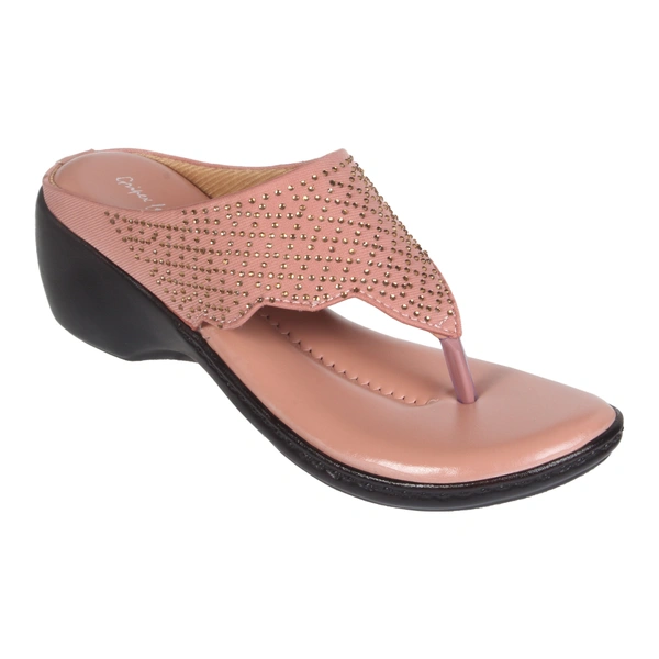Siroski with soft padding comfort slippers for women - Pink