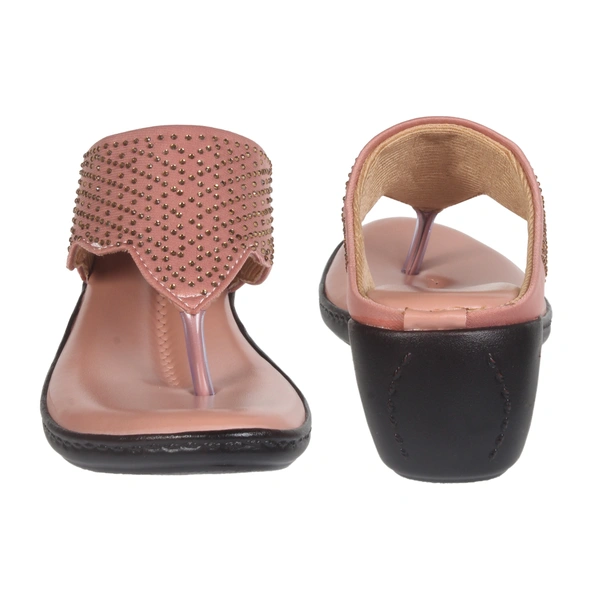 Siroski with soft padding comfort slippers for women - Pink