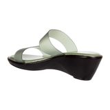 Double strap soft padding slippers for women - Green