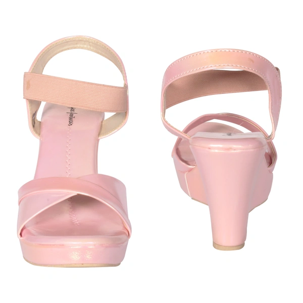 Platform heel gola for women - Pink