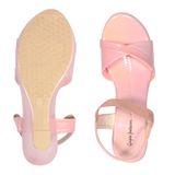 Platform heel gola for women - Pink