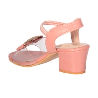 Kids heel sandals with smart look - Pink