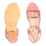 Kids heel sandals with smart look - Pink