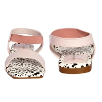 Flat sandals for women with soft padding - Pink