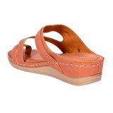 Doctor slipper with thumb style Embosed design upper - Tan