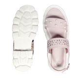Prada Style Flat Sandal For Women With Soft Padding - Lavender