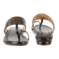Women smart casual wear slippers - Black