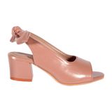 Kids Short heel open toe sandals for girls - Pink