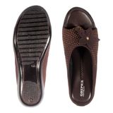 Soft pillow comfort slippers for wome with siroski - Brown