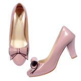2 inch heel belly with style and durable wuality for women - Peach