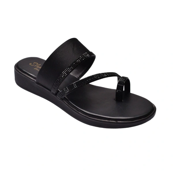 Stepee Slipper for women - Black